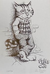 Frits the Cat art by Robert Crumb