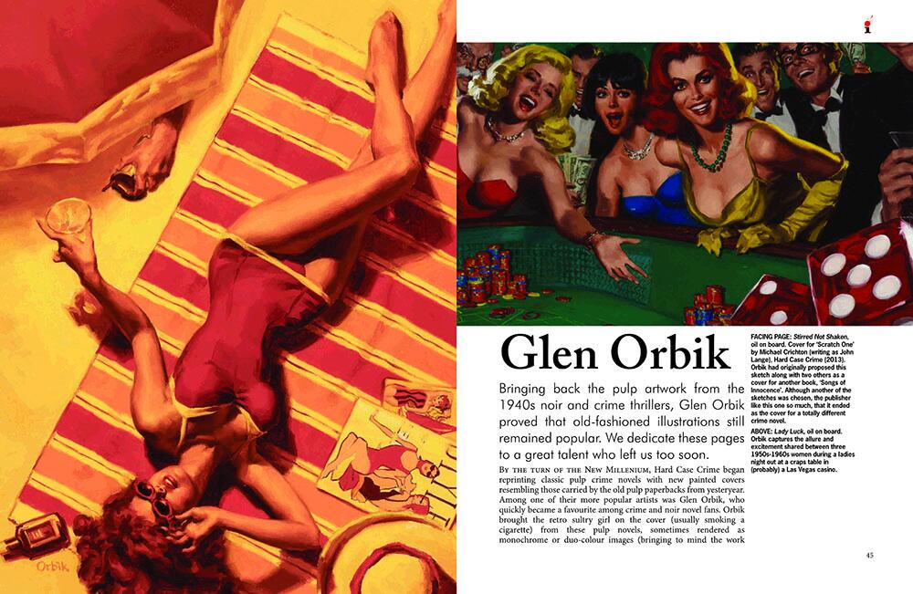 Glen Orbik, illustrators issue 45 (Frankenstein cover) ONLINE EDITION