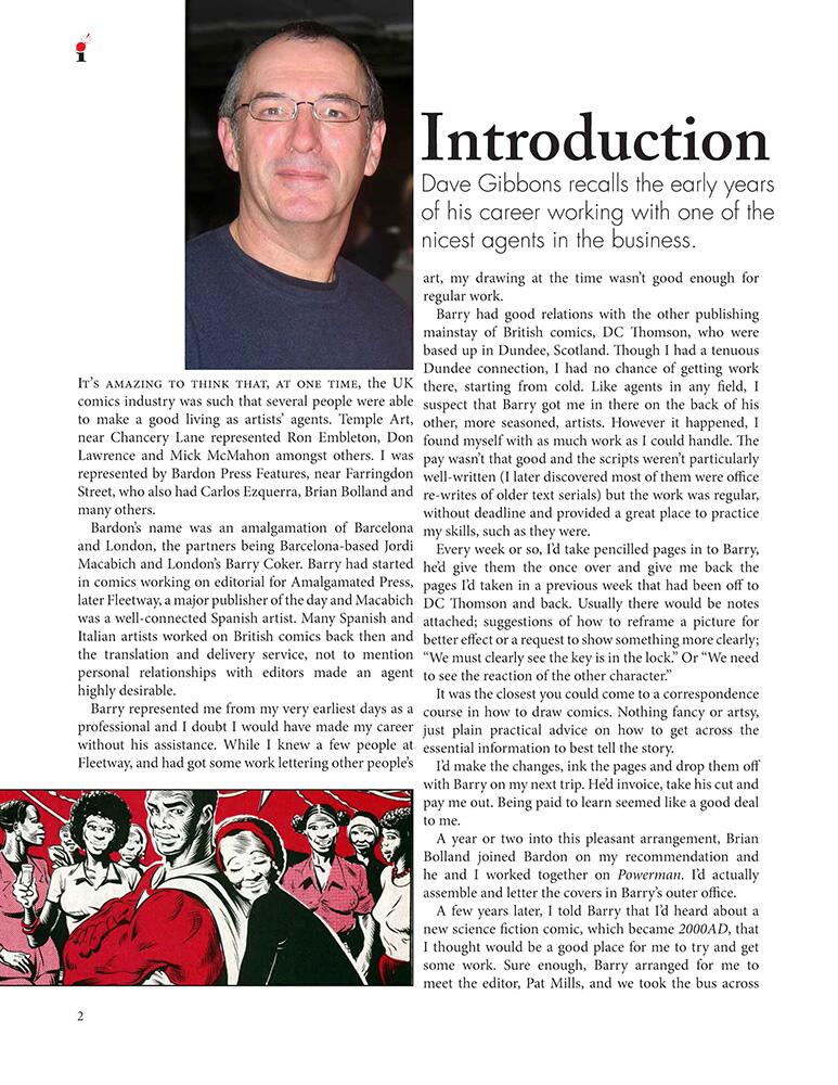 Dave Gibbons, illustrators issue 22 ONLINE EDITION