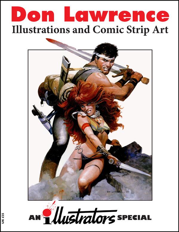 Don Lawrence illustrations and comic strip art (illustrators Special #3) by Edited and compiled by Steve Holland