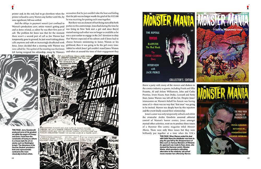 The Illustrated History of Warren Magazines Revised and Expanded Edition (illustrators Special #14R) by Peter Richardson