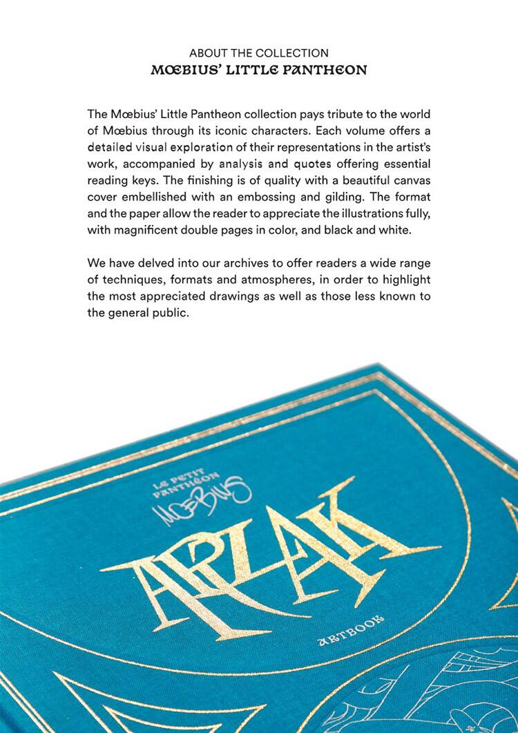 Le Petit Panthéon Moebius: The Arzak Art Book by Moebius at The