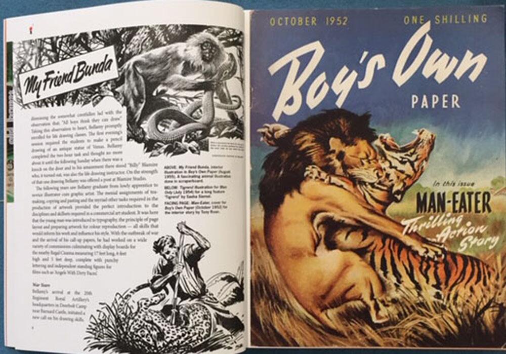 The Art of Frank Bellamy (illustrators Special #11) by Norman Boyd, Oliver Frey (intro)