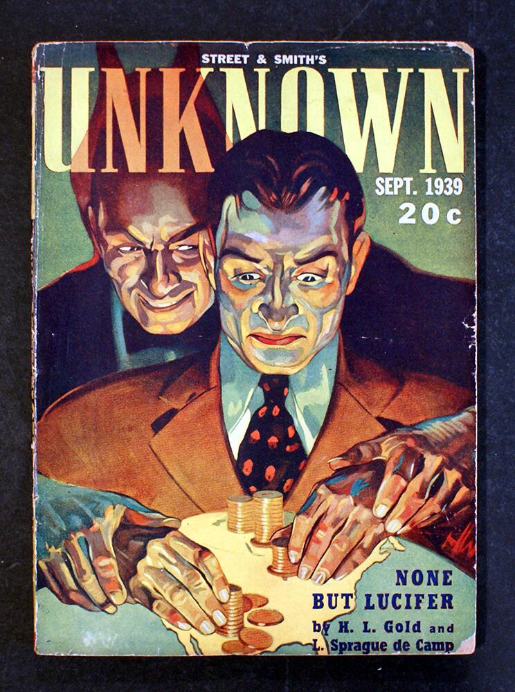Unknown Fantasy Fiction: September 1939 by Various