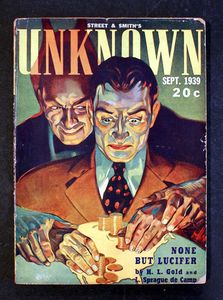 Unknown Fantasy Fiction: September 1939 by Various