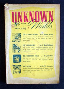 Unknown Worlds (UK Edition): Winter 1949 by E. Hunter Waldo, L. Ron Hubbard, Jane Rice, H. W. Guernsey