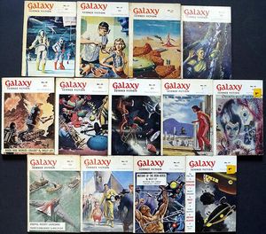 Galaxy Science Fiction: British Edition #22 to #44 (13 issues)