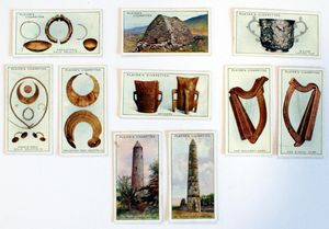 Cigarette Cards: Treasures Of Ireland (10 cards)