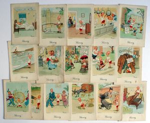 Cigarette Cards: Henry XL Series 2 (16 cards)