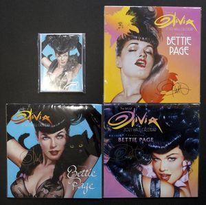 Bettie Page: Wild Orchid art by Olivia (de Berardinis) (Signed)