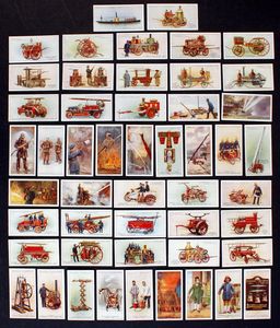 Cigarette Cards: Fire Fighting Appliances (1930) (50 cards)