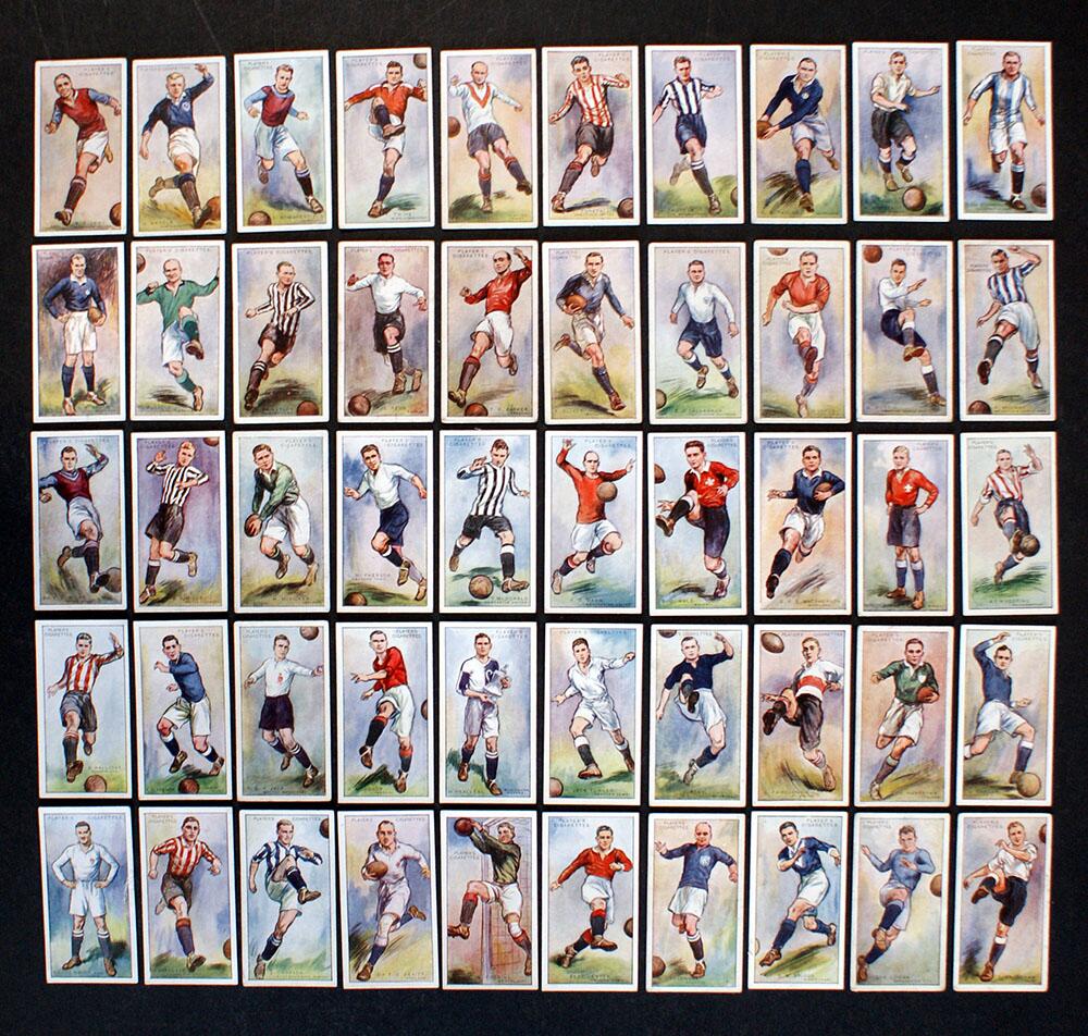 Cigarette Cards: Footballers (1928) (50 cards)