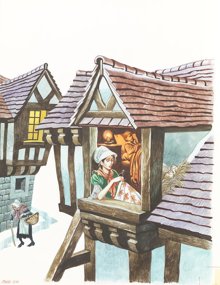The Happy Prince: Daydream art by Ron Embleton