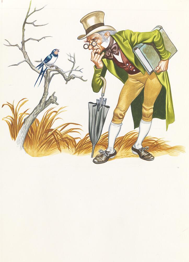 The Happy Prince: Bluebird Speaks art by Ron Embleton