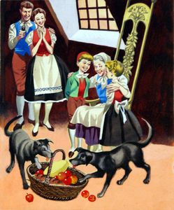 Happy Reunion art by Ron Embleton