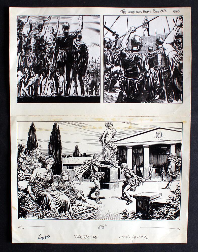 The Long Way Home: Chapter 26 art by Jesus Blasco