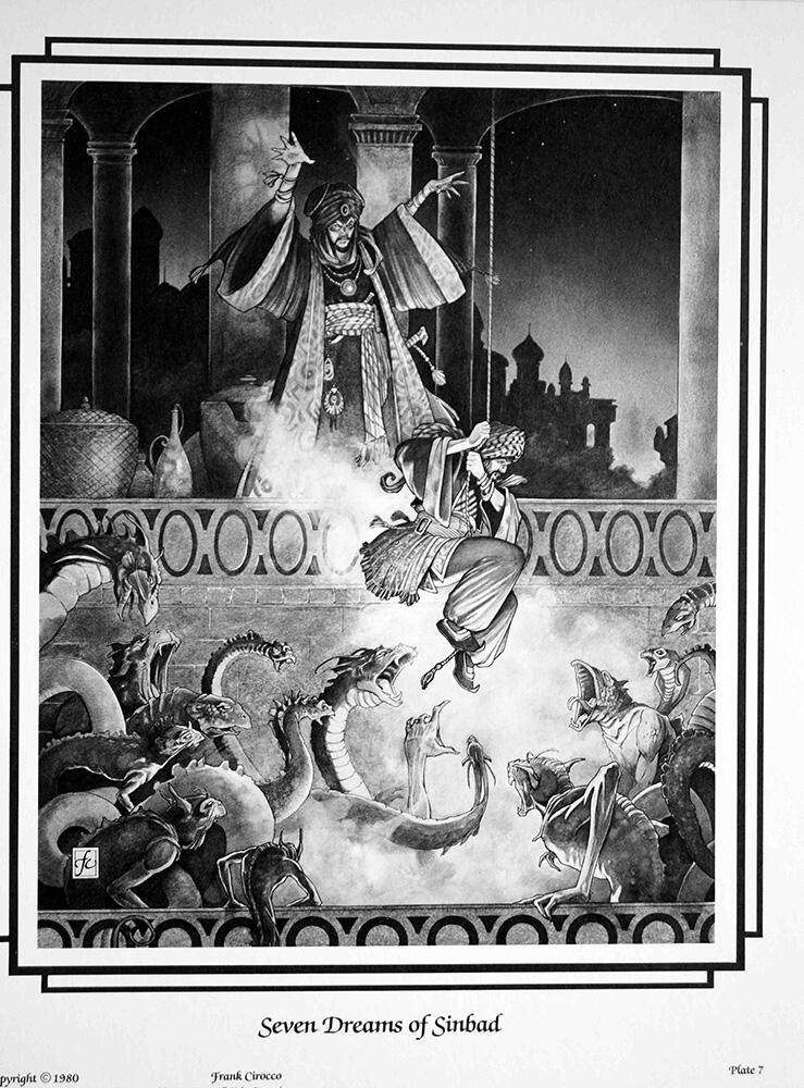 Plate 7 art by Frank Cirocco