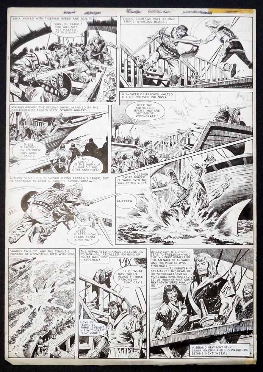 Karl The Viking: 1st December 1962 (Page 2) art by Don Lawrence