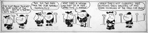 Bristow daily newspaper strip: Meter Maid art by Frank Dickens