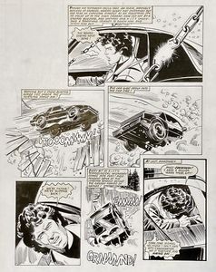 Knight Rider - Treachery in the Snow art by Phil Gascoine
