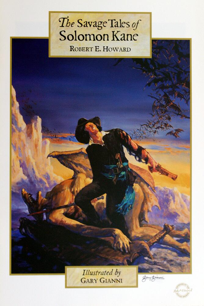 The Savage Tales of Solomon Kane 3 art by Gary Gianni