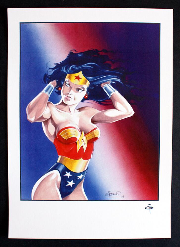 Ian Gibson: Wonder Woman art by Ian Gibson