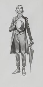 Pickwick Papers - Sam Weller art by Ron Embleton