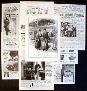 The Graphic: Advertising Bundle #6 (9 pages) art by Various Artists