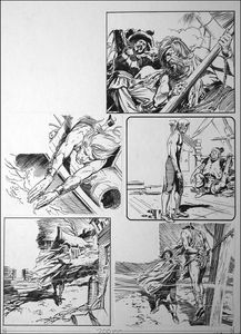 Black Bartlemy's Treasure - Inn (TWO pages) art by Jesus Blasco