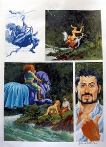 Nikolai Dante Primal Scream part 3 page 6 art by John M Burns