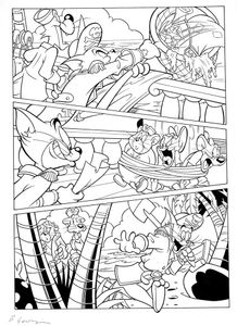 Tom and Jerry page 2 art by Bambos (Georgiou)