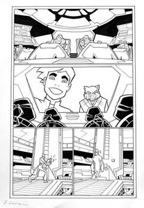 Teenage Mutant Ninja Turtles page 2 art by Bambos (Georgiou)