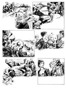The Last of the Mohicans 3 art by Cecil Doughty