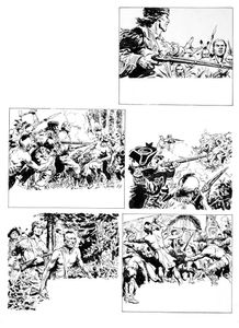 The Last of the Mohicans 26 art by Cecil Doughty