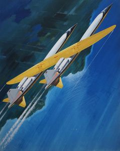 The Incredible Swing Wing art by Wilf Hardy