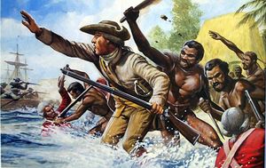 The Death of Captain Cook art by Oliver Frey