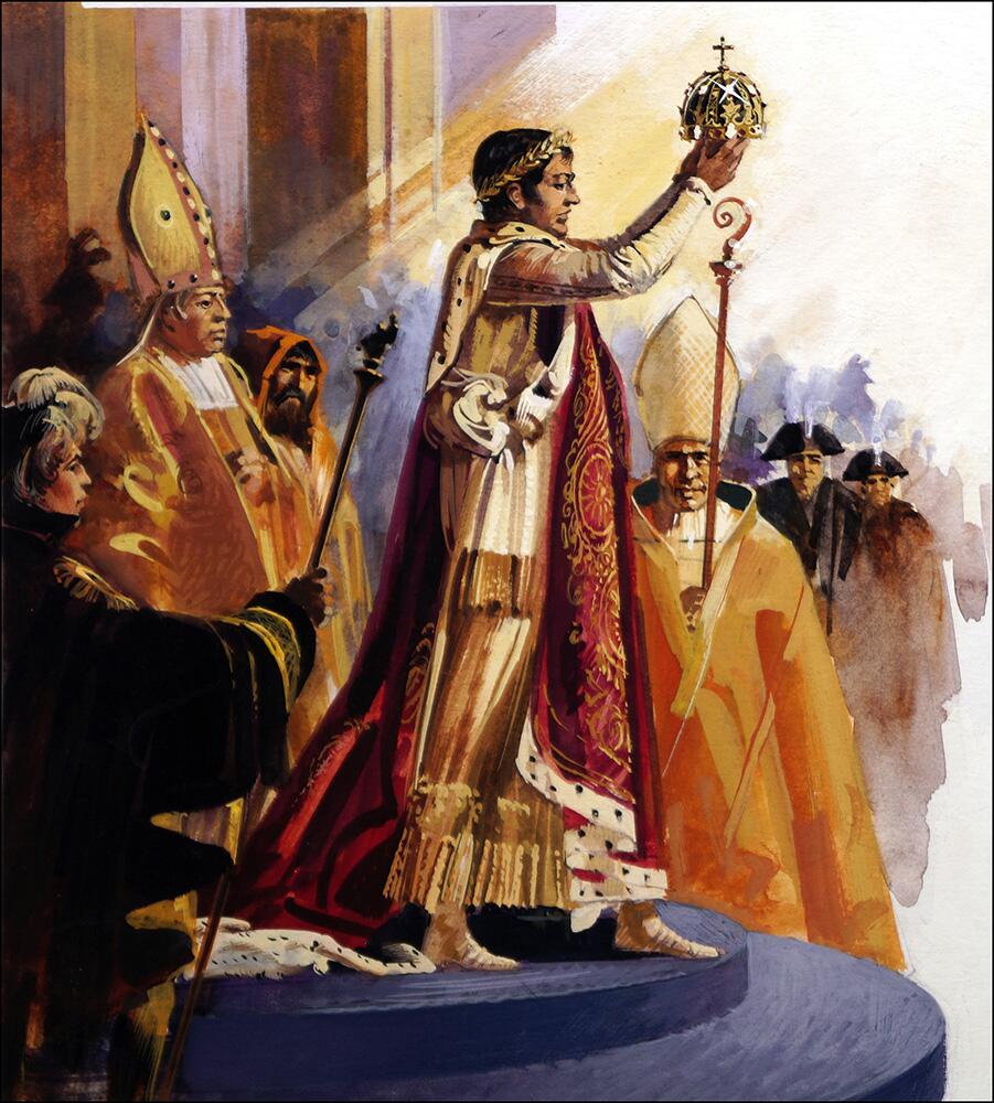 Coronation Napoleon I art by Andrew Howat