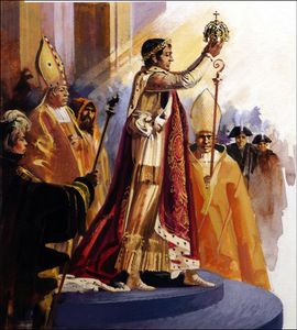 Coronation Napoleon I art by Andrew Howat