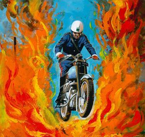 Wall Of Fire art by Andrew Howat