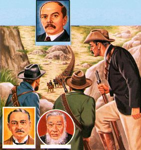 The Jameson Raid, 29 December 1895 art by John Keay