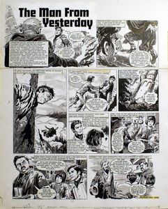 The Man From Yesterday art by Bill Lacey