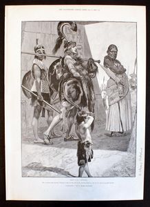 Cleopatra: The Head Of My Foster-Brother art by Richard Caton Woodville Jr