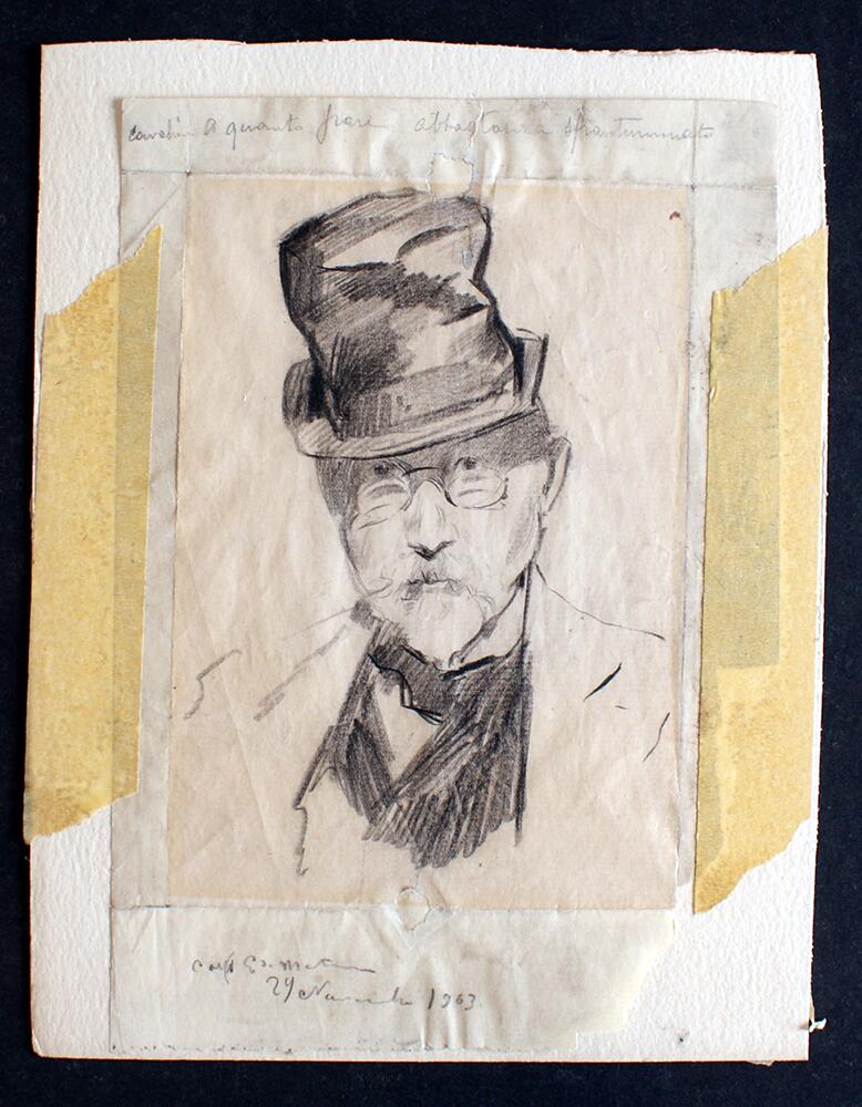 Portrait art by Fortunino Matania