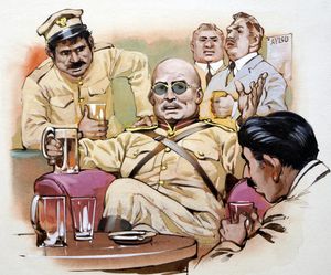 Victoriano Huerta art by Angus McBride