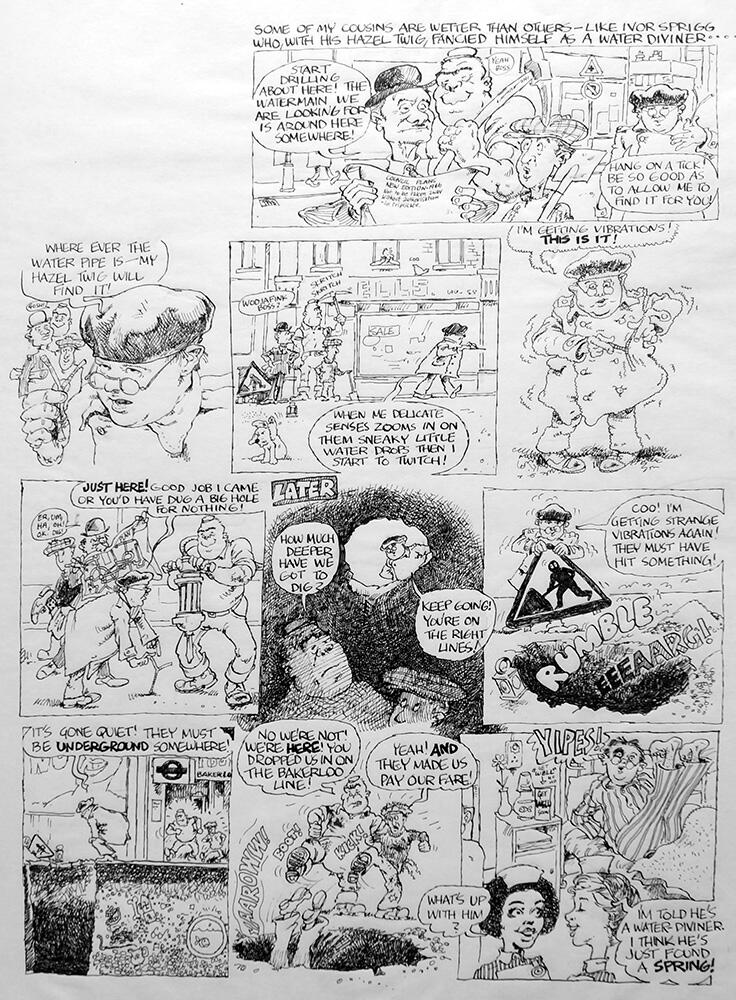 Benny Hill - Hope Springs Eternal art by Arthur Ranson