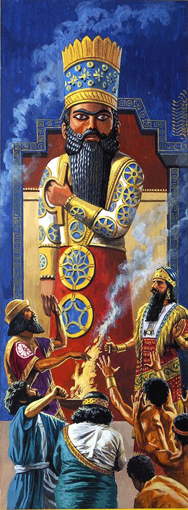 The God Marduk art by Roger Payne