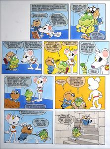 Danger Mouse - Toad From Uncle art by Arthur Ranson