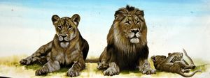 The Royal Family art by William Francis Phillipps
