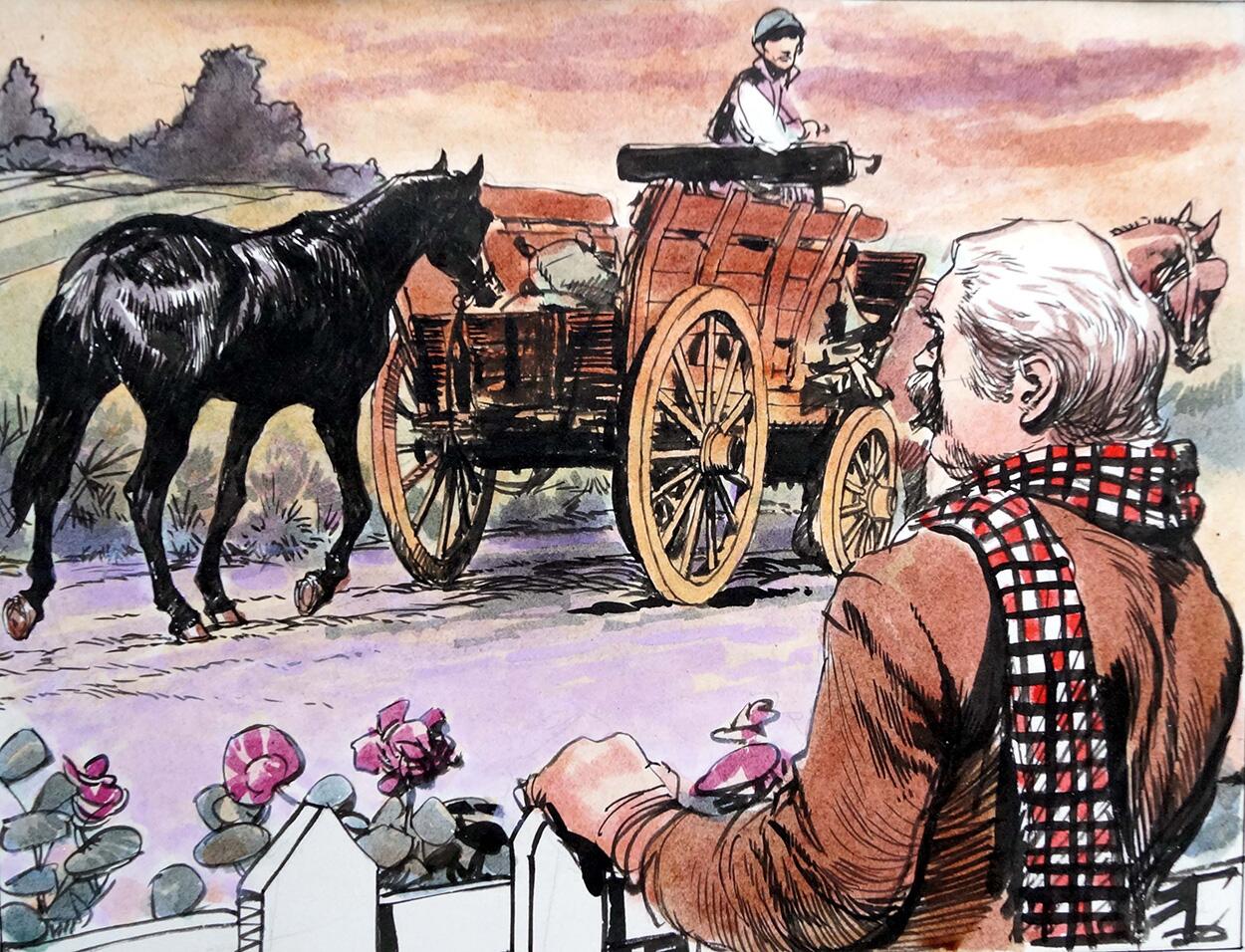 Black Beauty - A Passer-By art by Carlos Roume