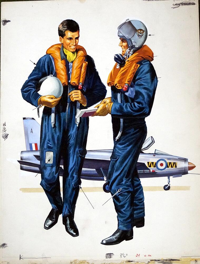 Jet Pilots art by Gerry Wood